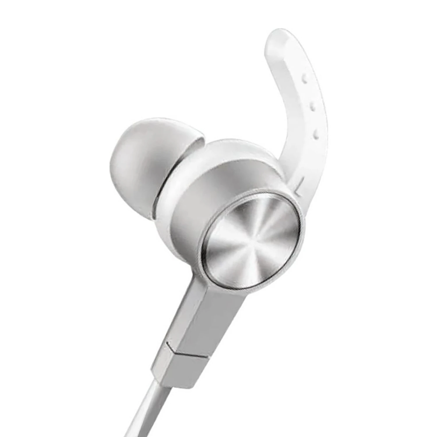 Syrox S32 Mıknatıslı Bluetooth v5.0 Kablosuz Mikrofonlu Kulakiçi Spor Kulaklık - Gri-Beyaz