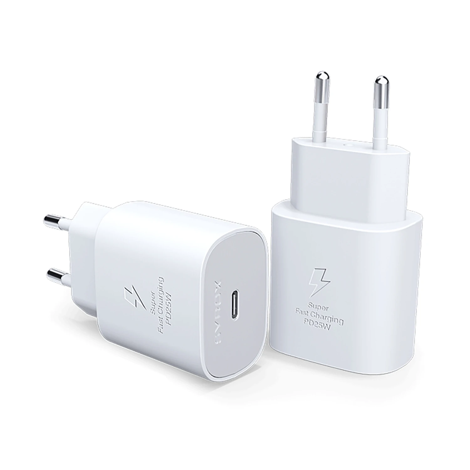 Syrox PD25B 3.0A 25W PD 1xType-C Port Çıkışlı Şarj Cihazı - Beyaz