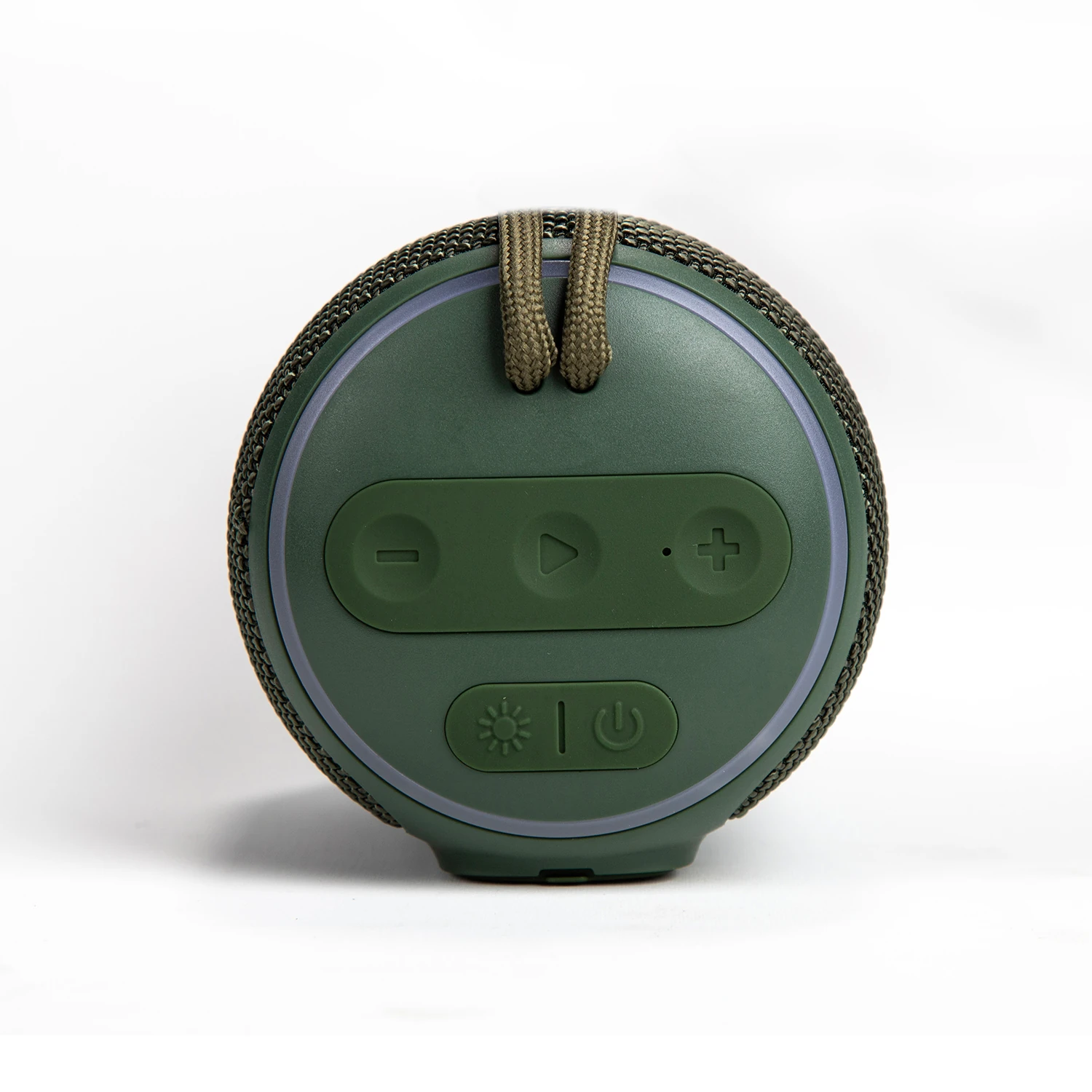 Syrox S33 RGB Ledli Hafıza Kartı + USB + 3.5mm AUX + FM + Eller Serbest 1x6W TWS Bluetooth 5.1 + EDR Kablosuz Hoparlör - Yeşil