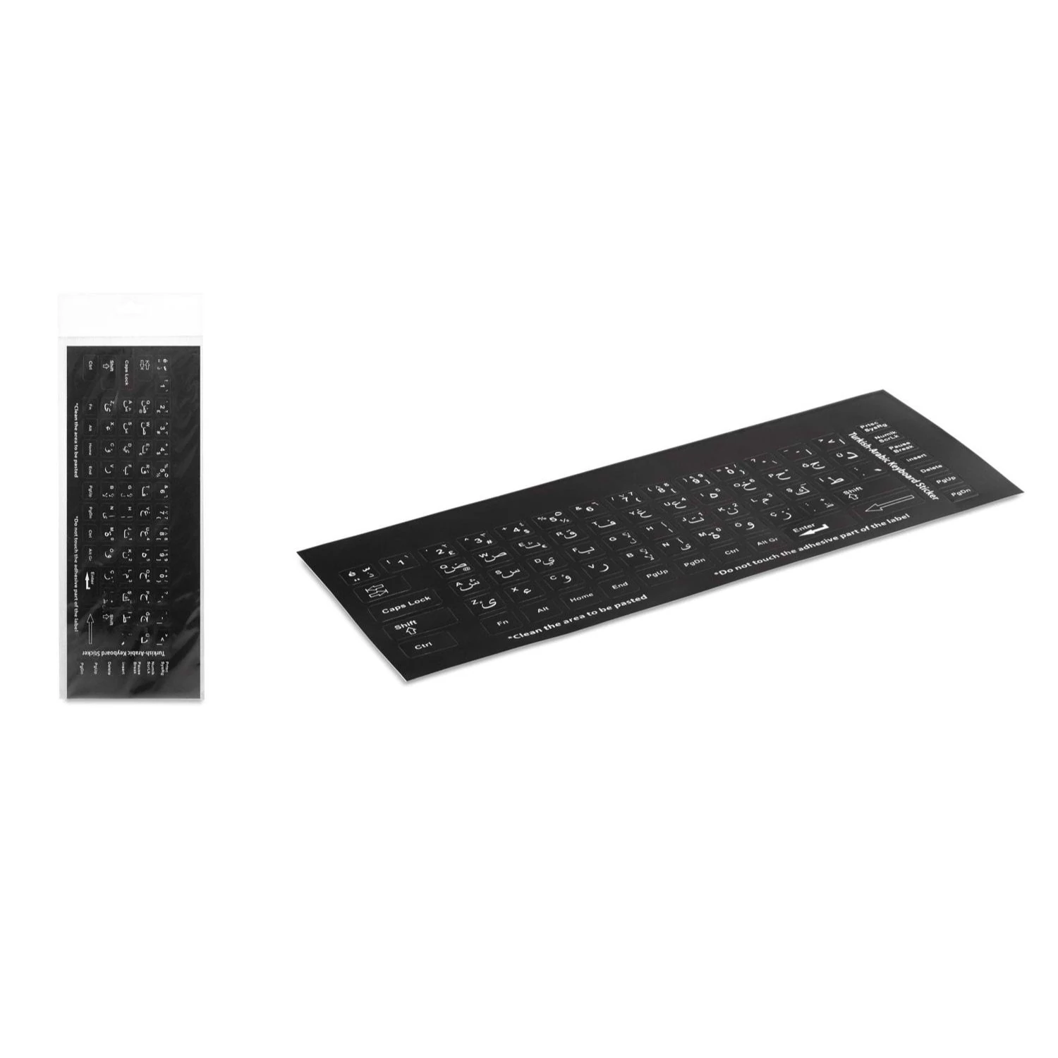 Hadron HDX8257 Arapça-Q Klavye Etiketi - Siyah