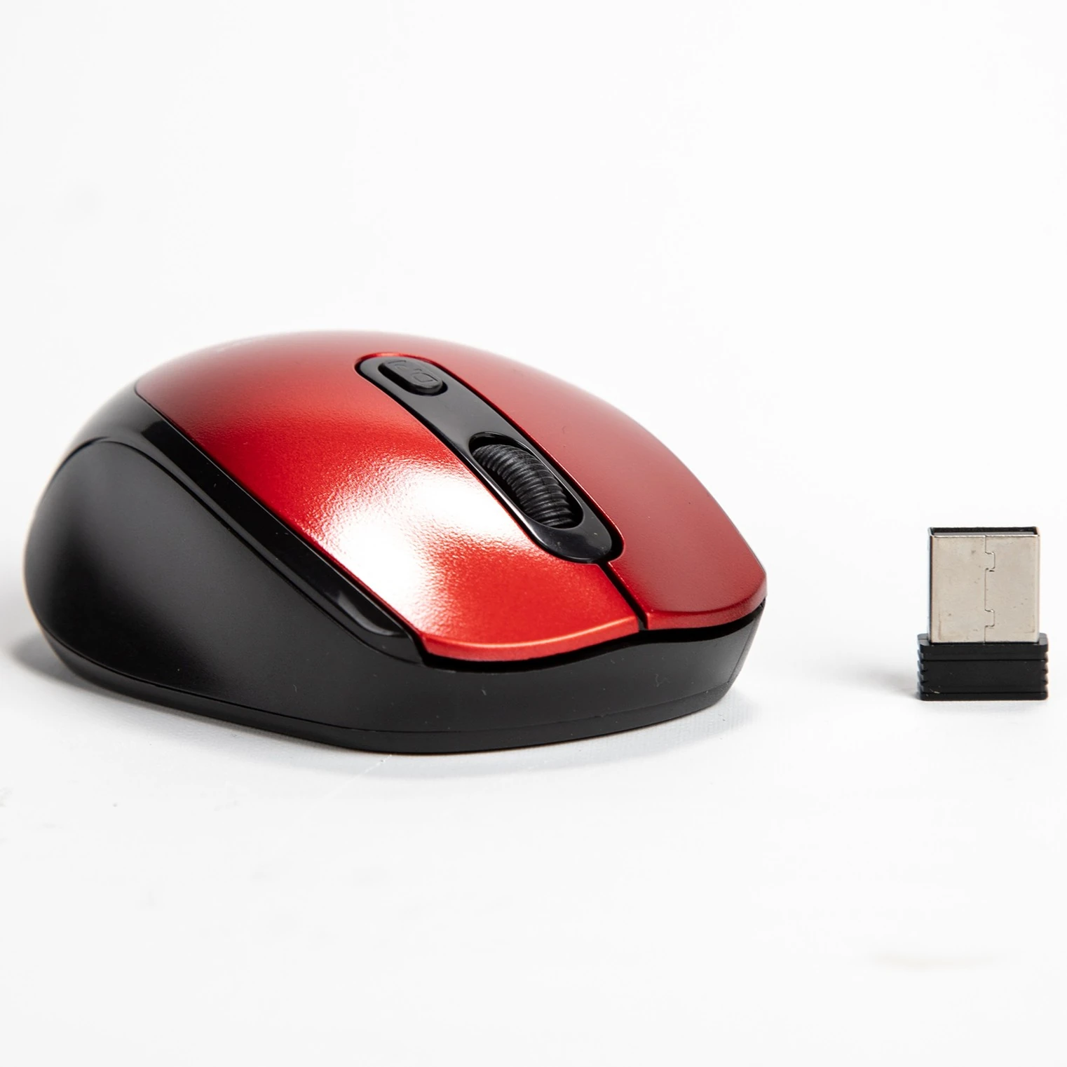 Hadron HDX3406 1600dpi 2.4Ghz USB Kablosuz Mouse - Kırmızı-Siyah