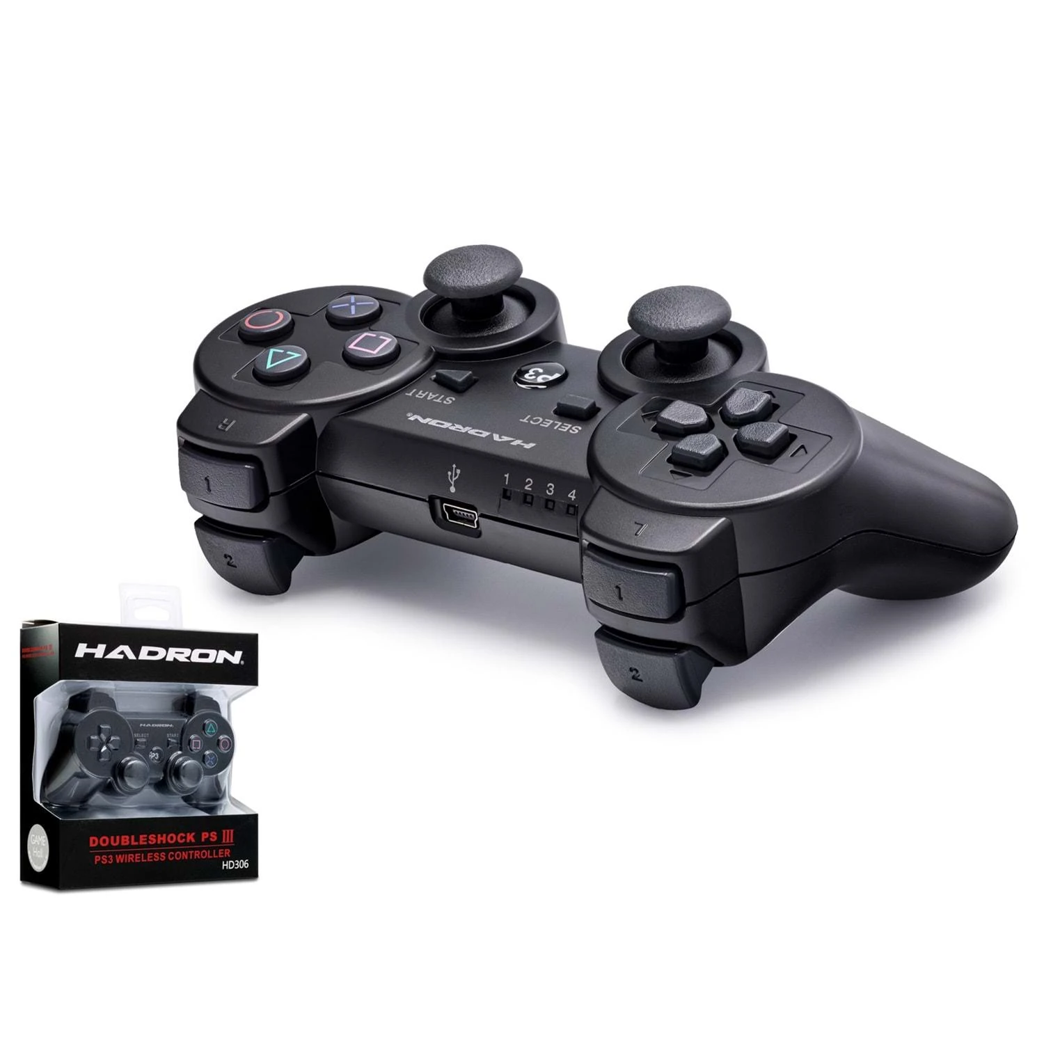Hadron HD306S DualShock Titreşimli PS3 Oyun Kolu - Siyah