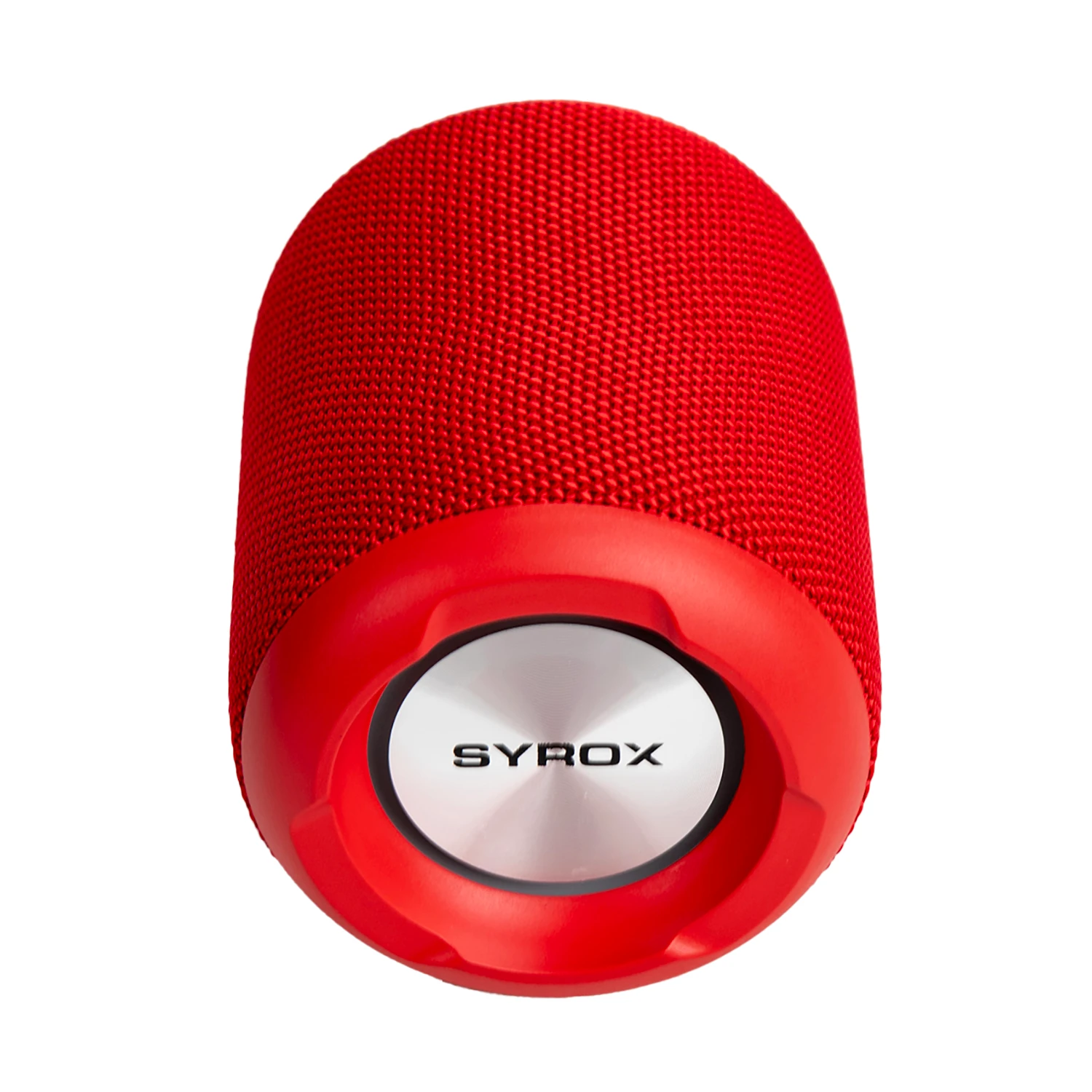 Syrox S33 RGB Ledli Hafıza Kartı + USB + 3.5mm AUX + FM + Eller Serbest 1x6W TWS Bluetooth 5.1 + EDR Kablosuz Hoparlör - Kırmızı