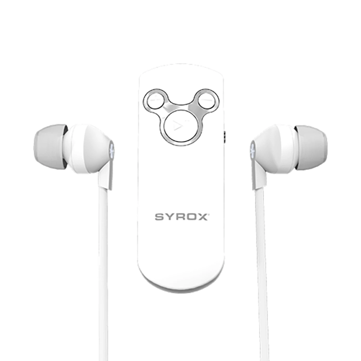 Syrox MX13 Bluetooth 5.0 Kablosuz Mikrofonlu Kulakiçi Kulaklık - Beyaz