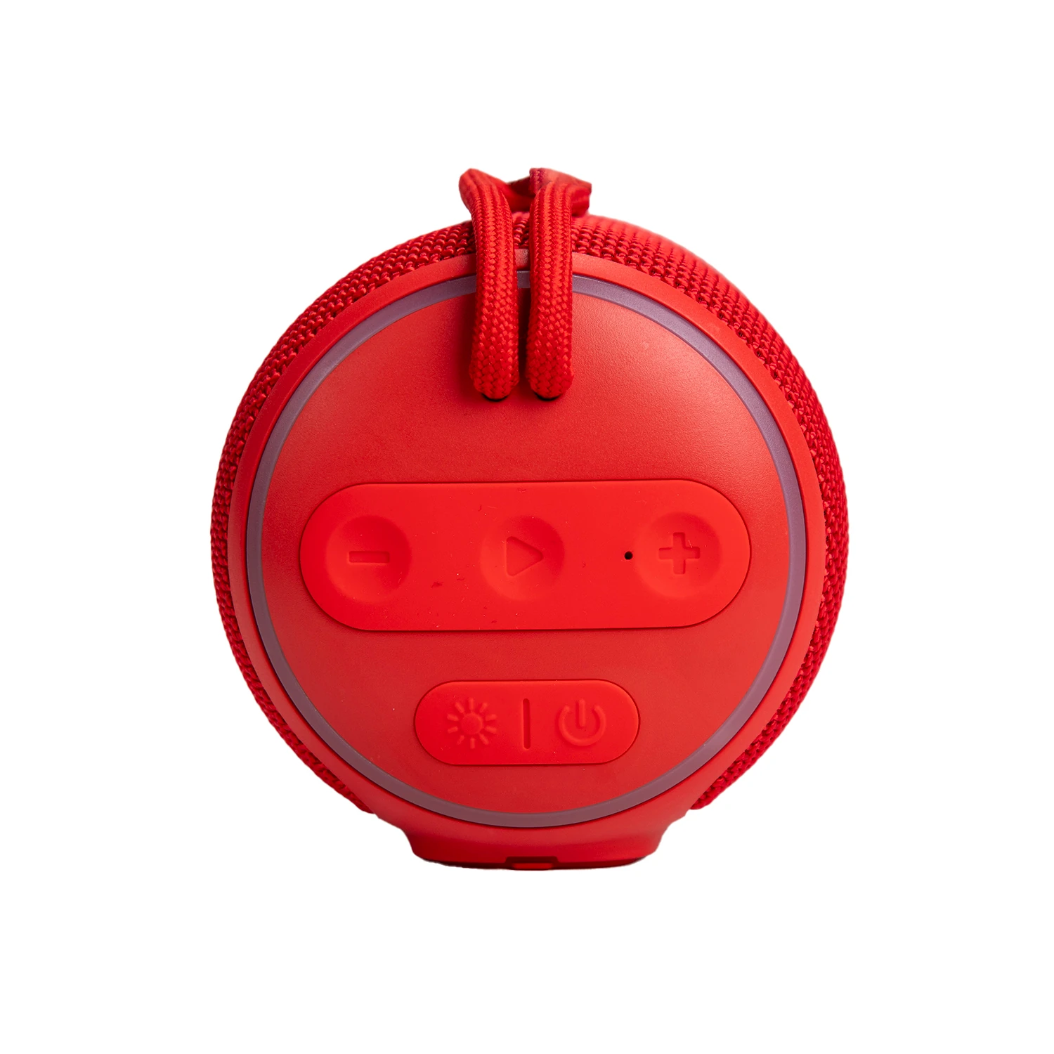 Syrox S33 RGB Ledli Hafıza Kartı + USB + 3.5mm AUX + FM + Eller Serbest 1x6W TWS Bluetooth 5.1 + EDR Kablosuz Hoparlör - Kırmızı