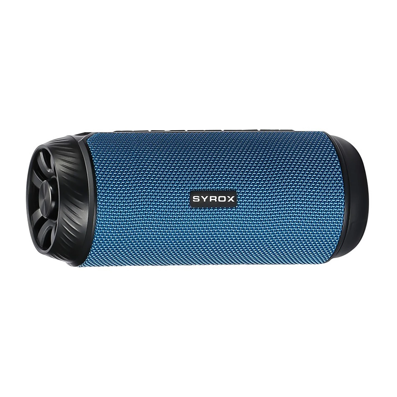 Syrox S38 RGB Ledli Hafıza Kartı + USB + 3.5mm AUX + FM + Eller Serbest 2x5W TWS Bluetooth 5.0 + EDR Kablosuz Hoparlör - Mavi