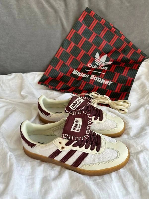 Adidas Samba Wales Bonner Beyaz Bordo