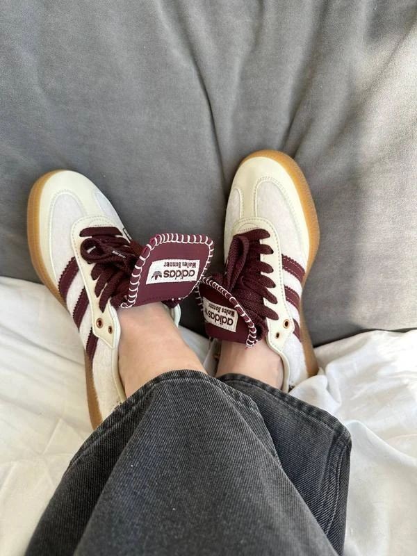 Adidas Samba Wales Bonner Beyaz Bordo