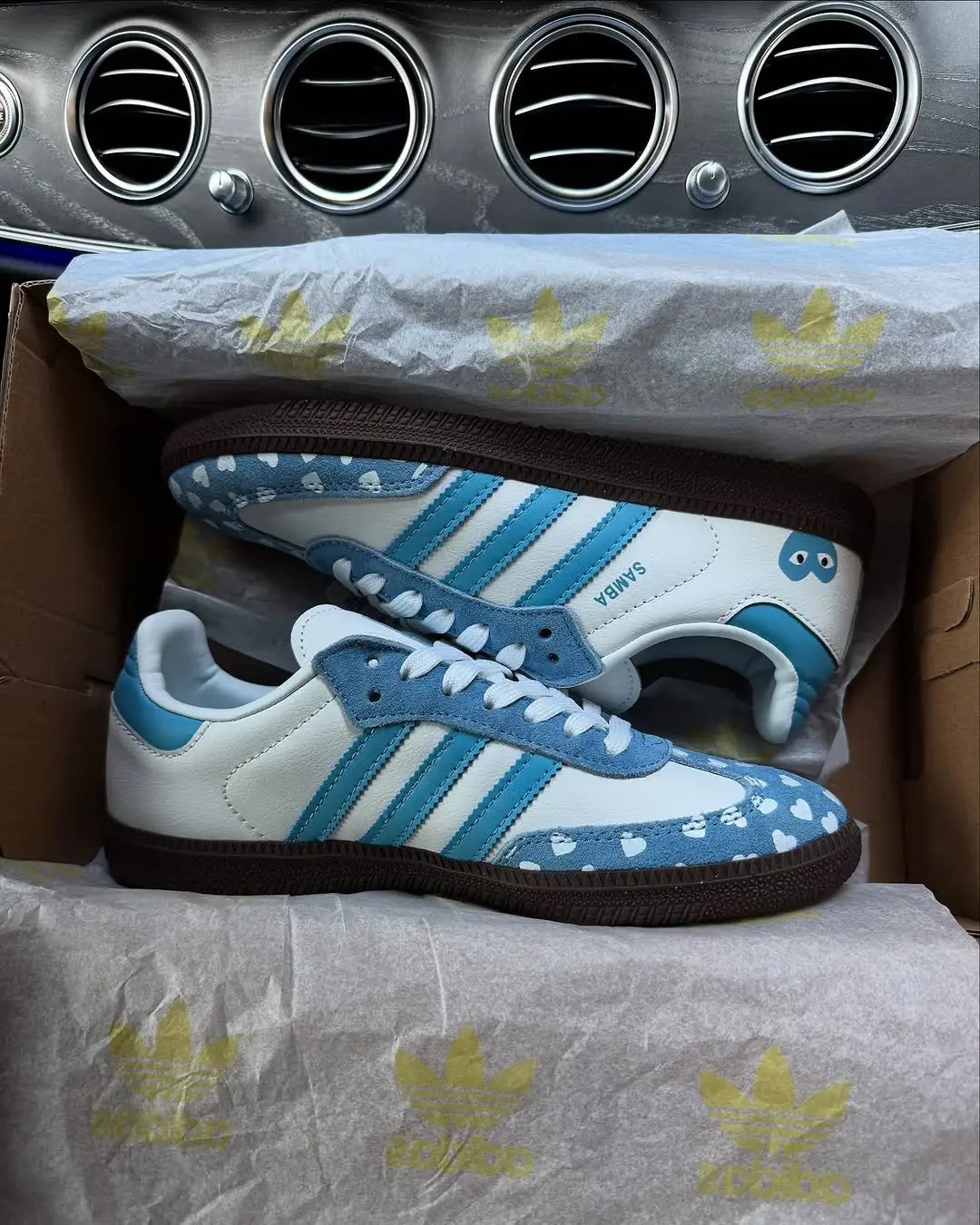 Adidas Samba Blue Love