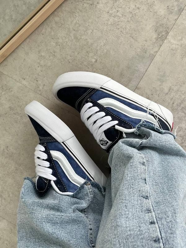 Vans Knu Skool Mavi Siyah