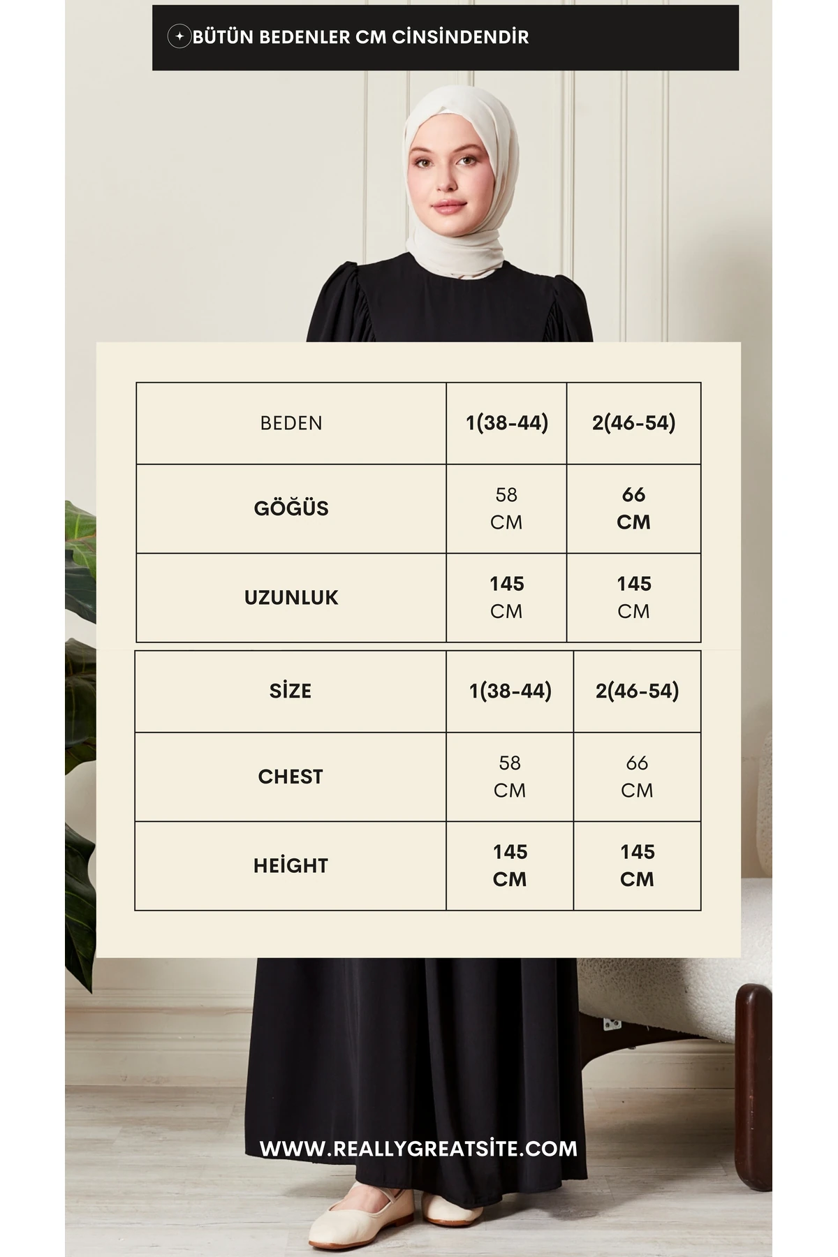 Yuvarlak Roba Tesettür Elbise Medine İpeği Namaz Elbisesi Modern Ve Şık Model