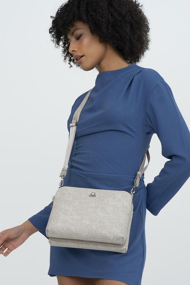 Benetton Çapraz Çanta A.Gri BNT 1275