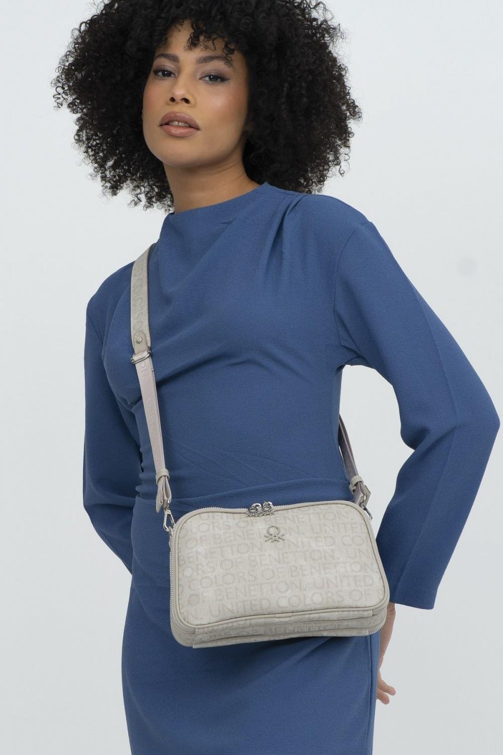 Benetton Çapraz Çanta Taş BNT 1277