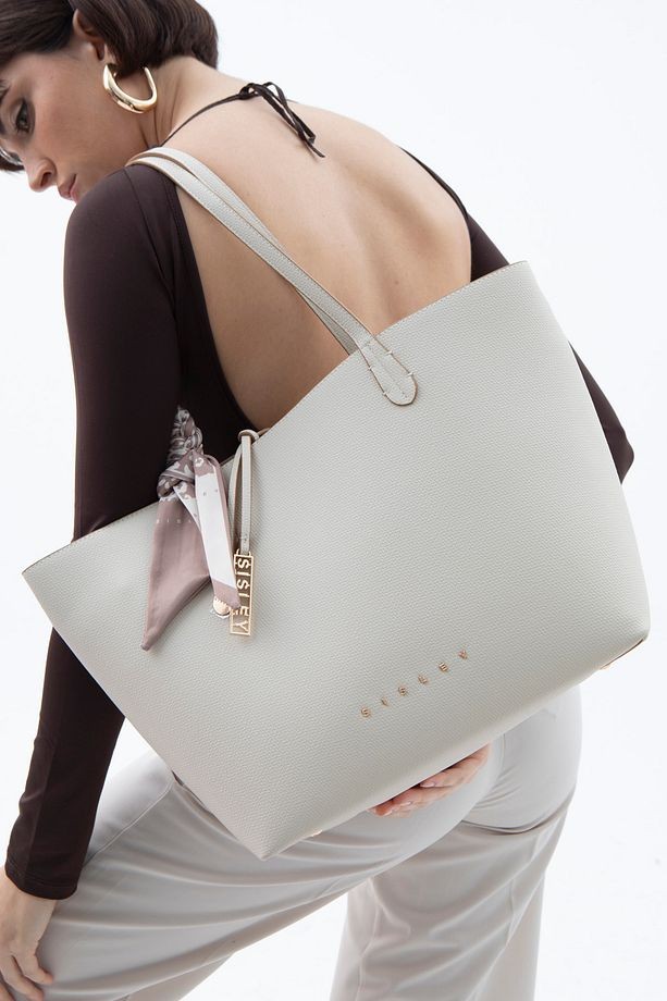 Sisley Kol Çantası Beyaz SLY 188