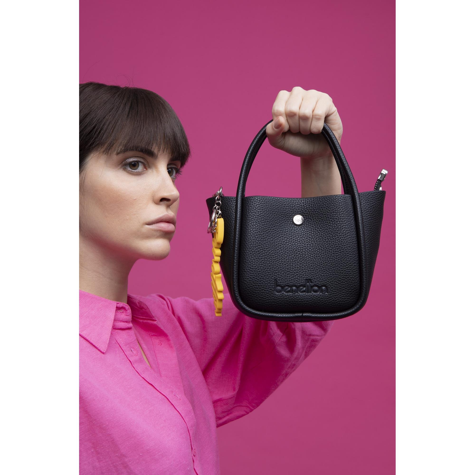 Benetton El Çantası Siyah BNT 1511