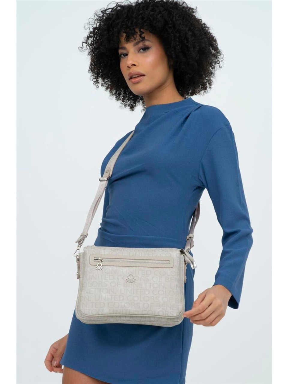 Benetton Çapraz Çanta Taş BNT 1276