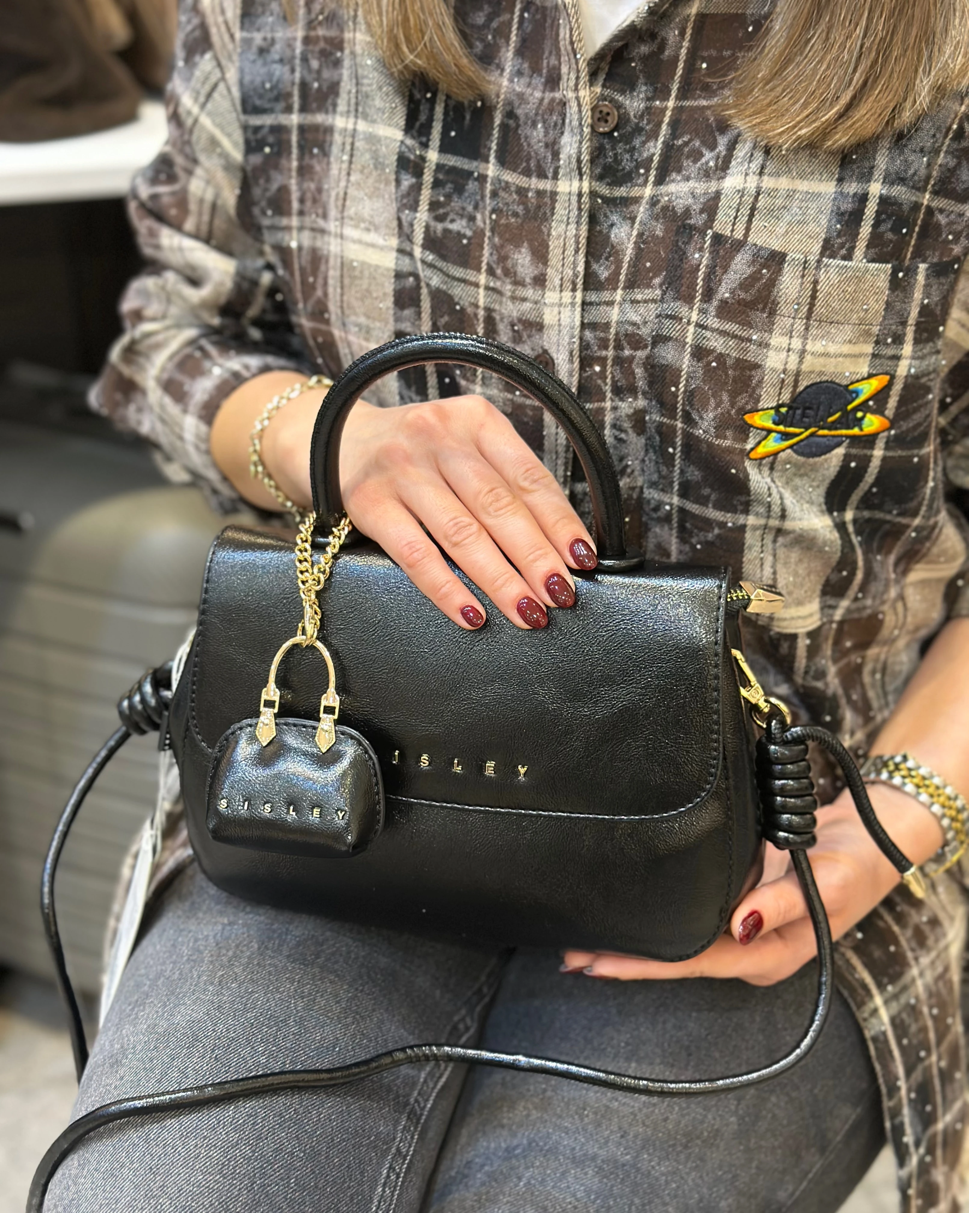 Sisley El Çantası Siyah SLY 235