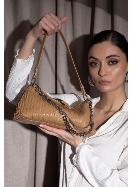 Sisley Kol Çantası Camel SLY 202