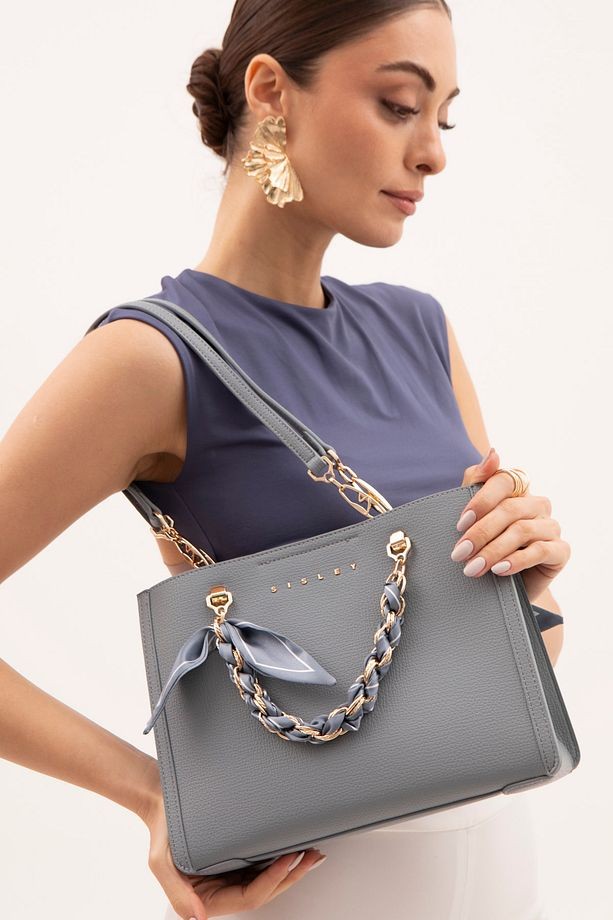 Sisley Kol Çantası Mavi SLY 201