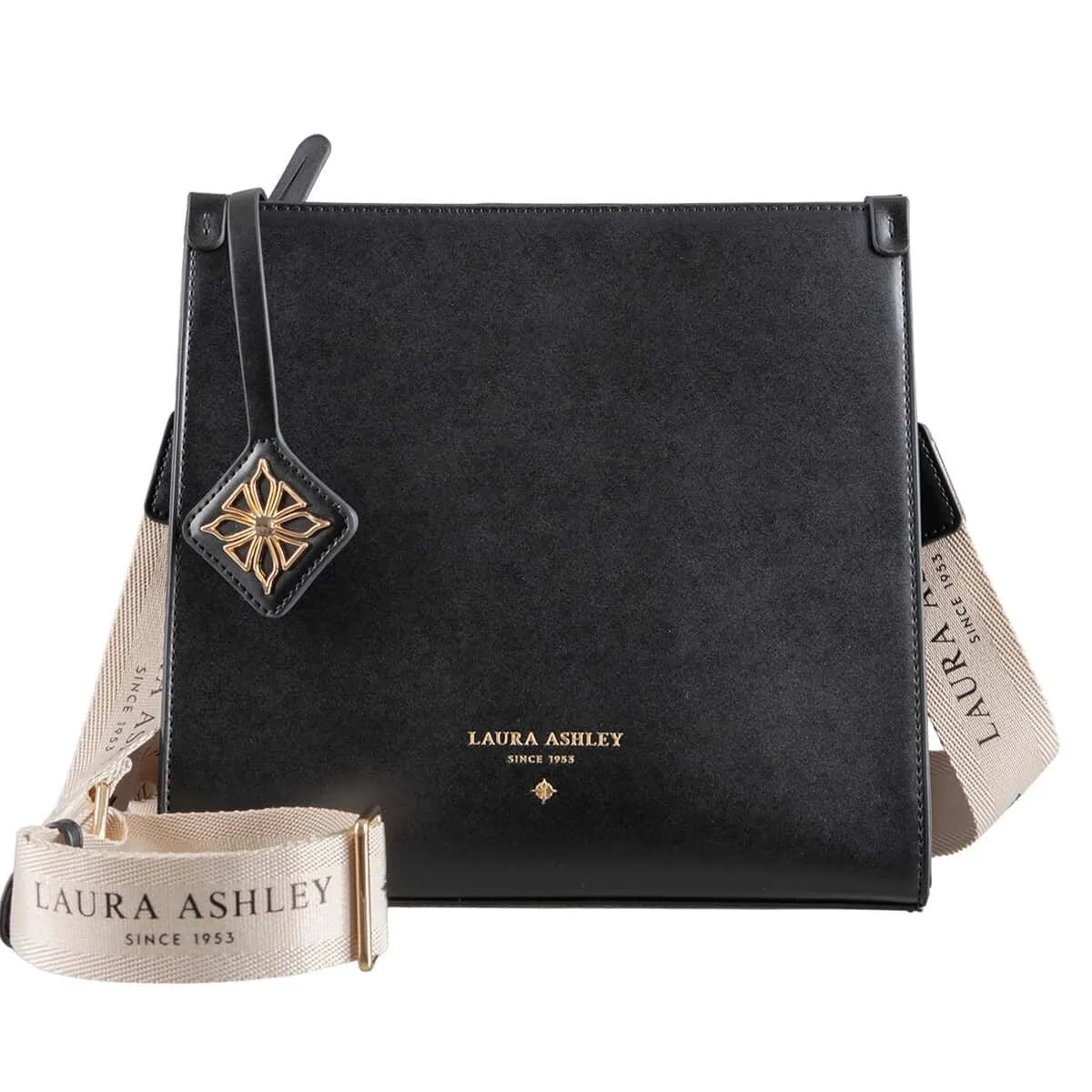 Laura Ashley Siyah Çapraz Çanta 10437