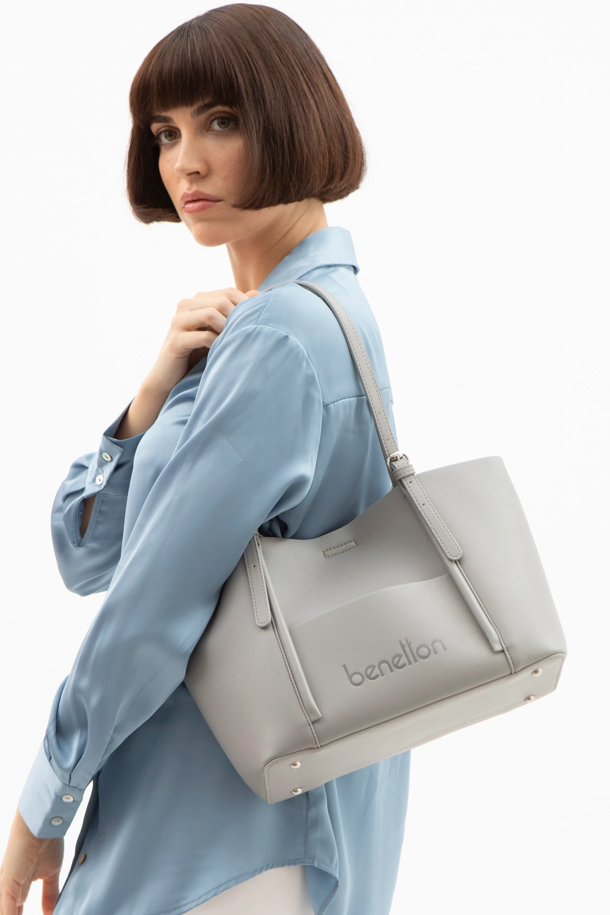 Benetton Kol Çantası Taş BNT 1512