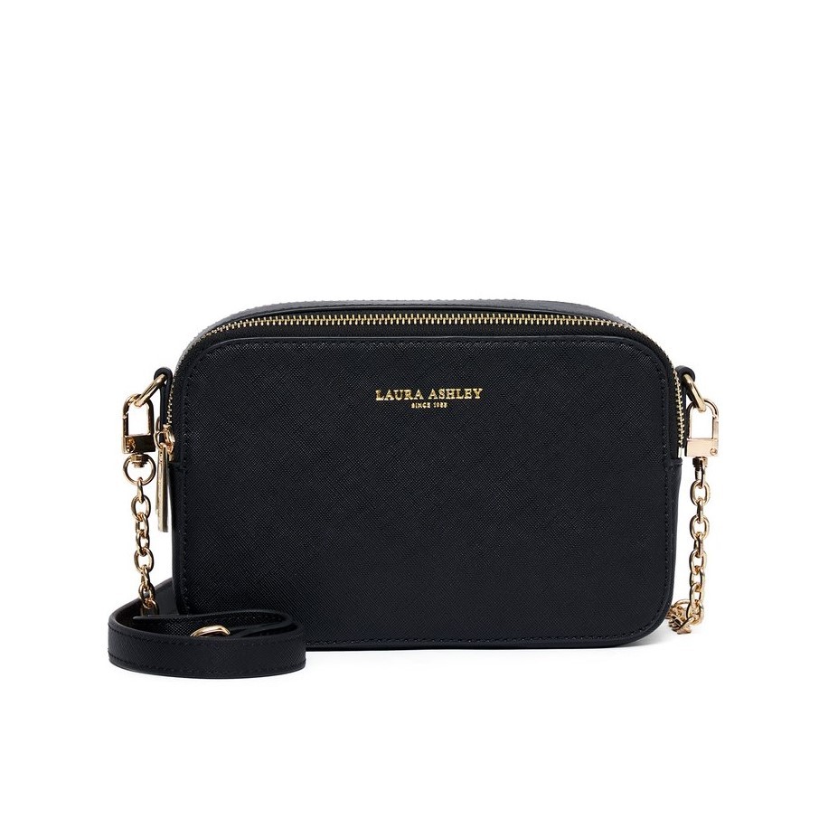 Laura Ashley Siyah Çapraz Çanta 10354