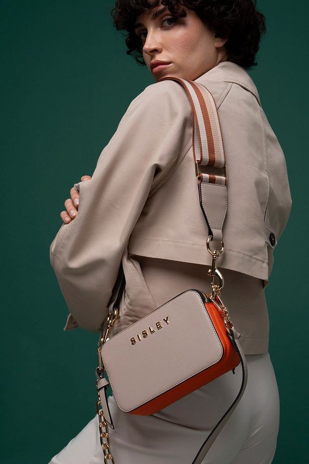Sisley Çapraz Çanta Ten-Turuncu SLY 070