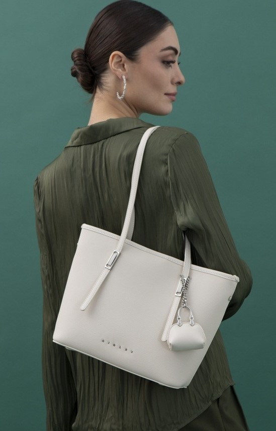 Sisley Kol Çantası Beyaz SLY 148