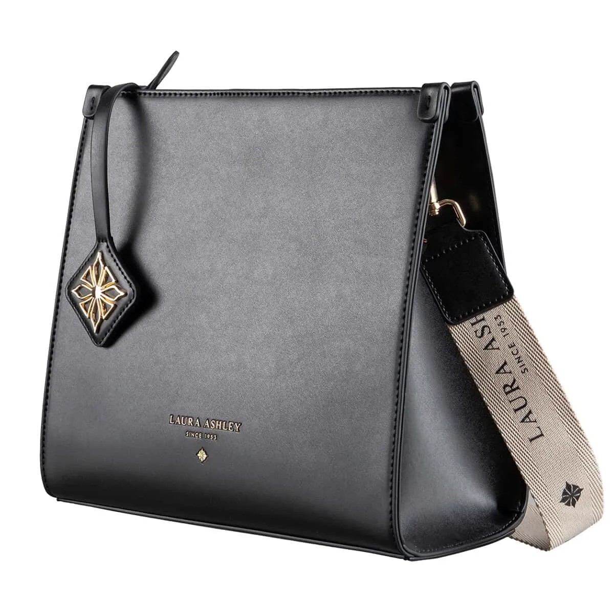 Laura Ashley Siyah Çapraz Çanta 10437