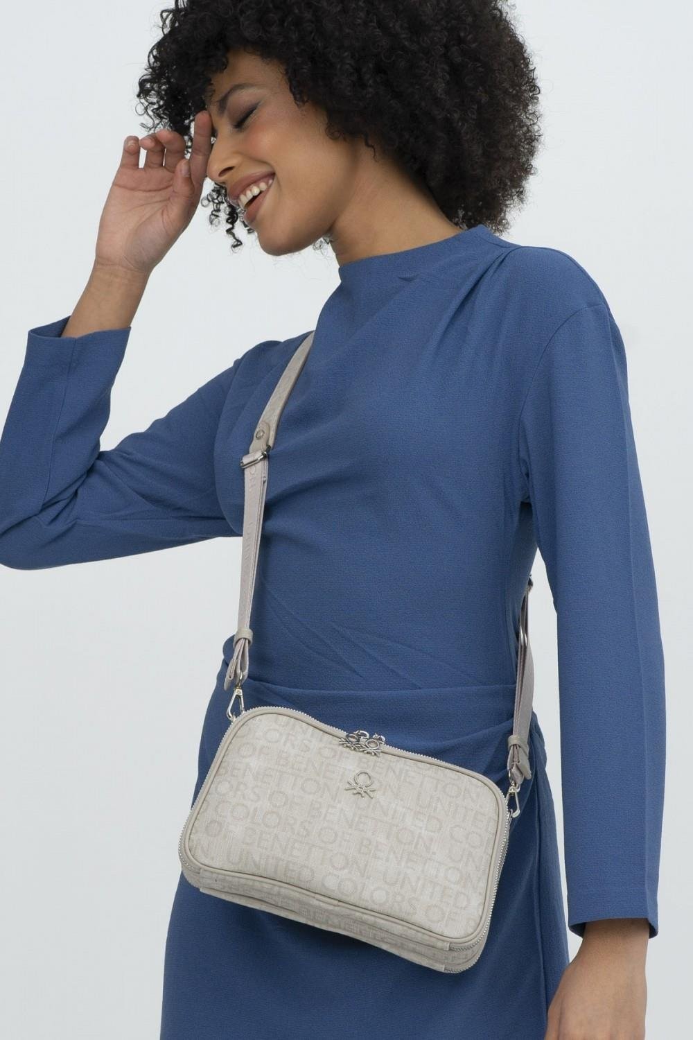 Benetton Çapraz Çanta Taş BNT 1277