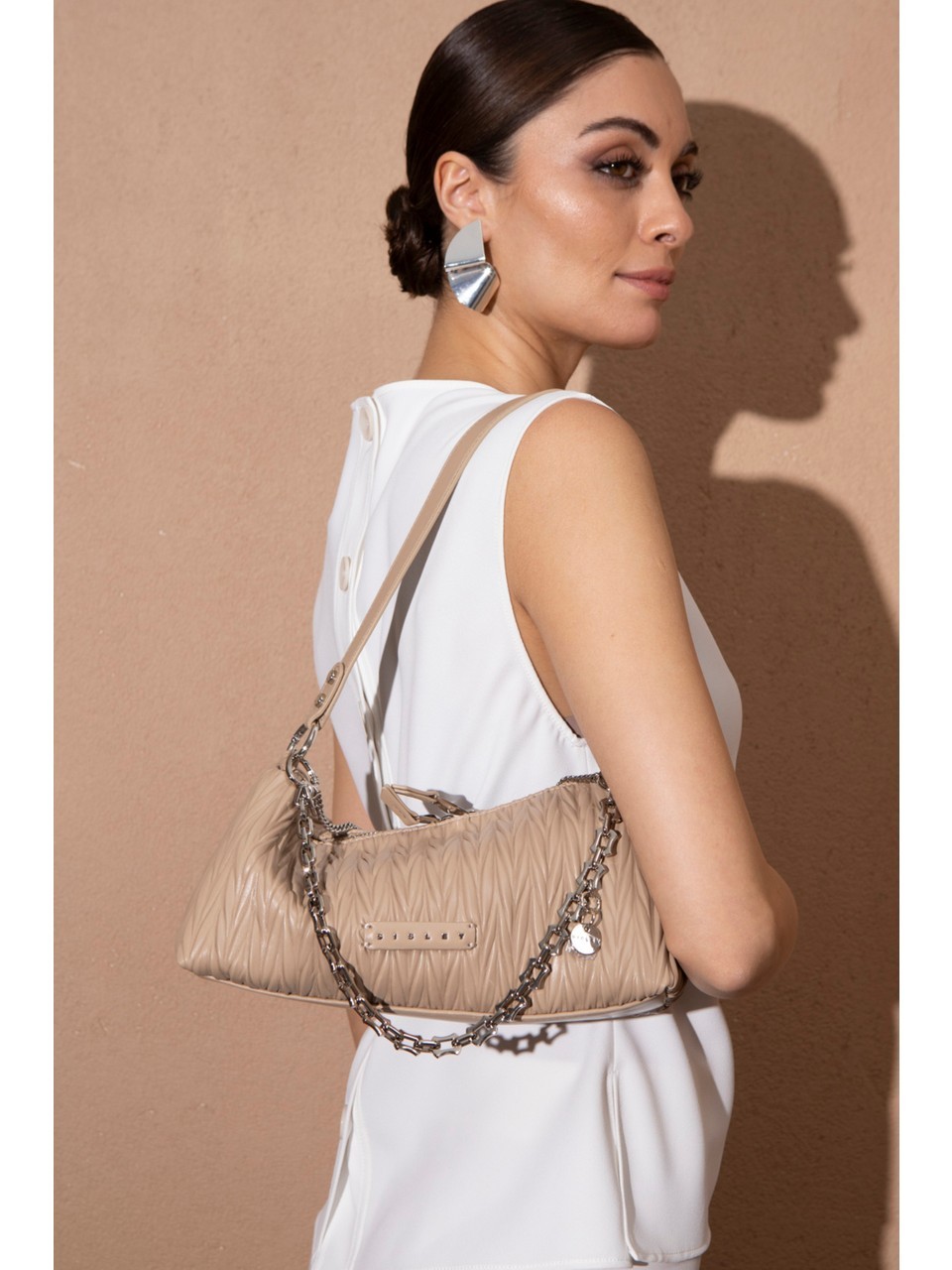 Sisley Kol Çantası Ten SLY 202