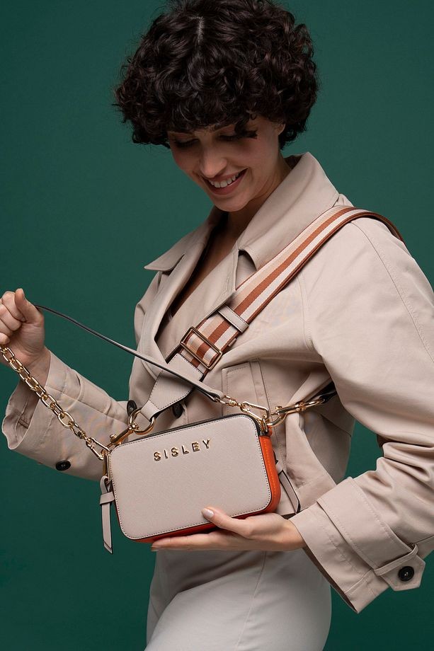 Sisley Çapraz Çanta Ten-Turuncu SLY 070