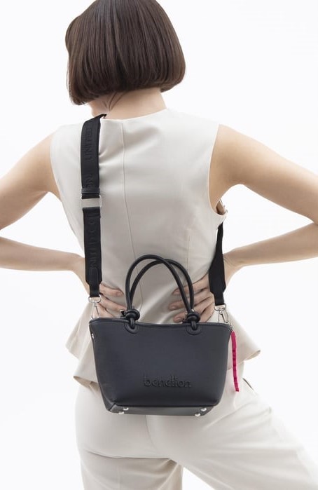 Benetton El Çantası Siyah BNT 1527