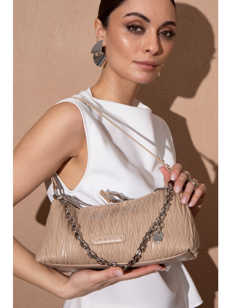 Sisley Kol Çantası Ten SLY 202