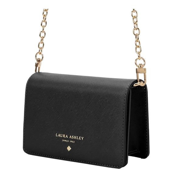 Laura Ashley Siyah Çapraz Çanta 10355