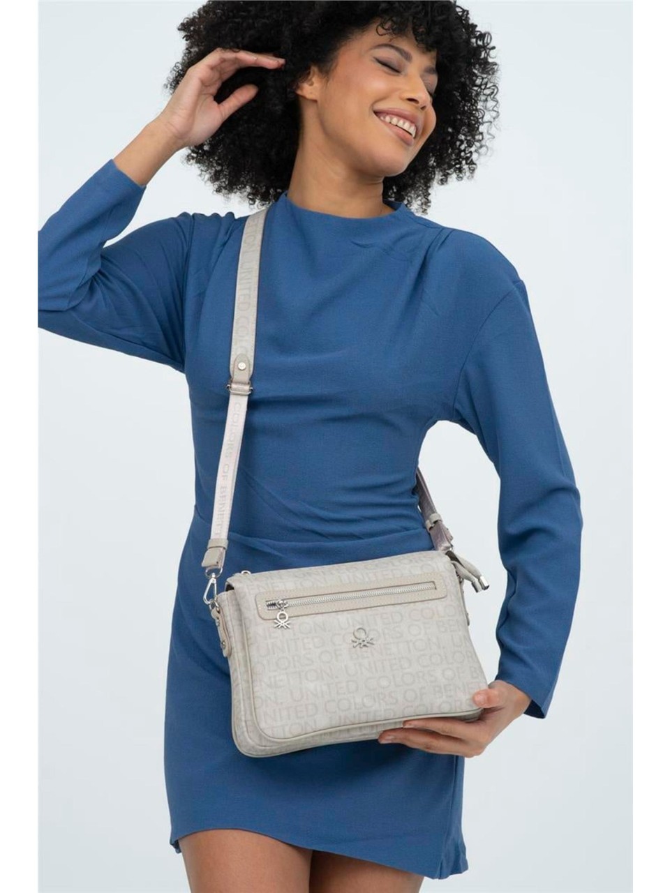 Benetton Çapraz Çanta Taş BNT 1276