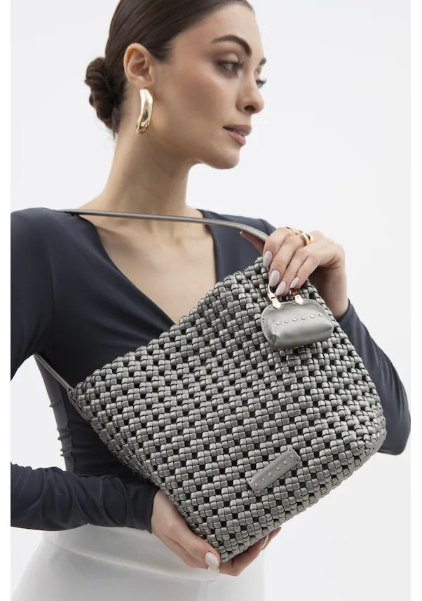 Sisley Kol Çantası Platin SLY 222