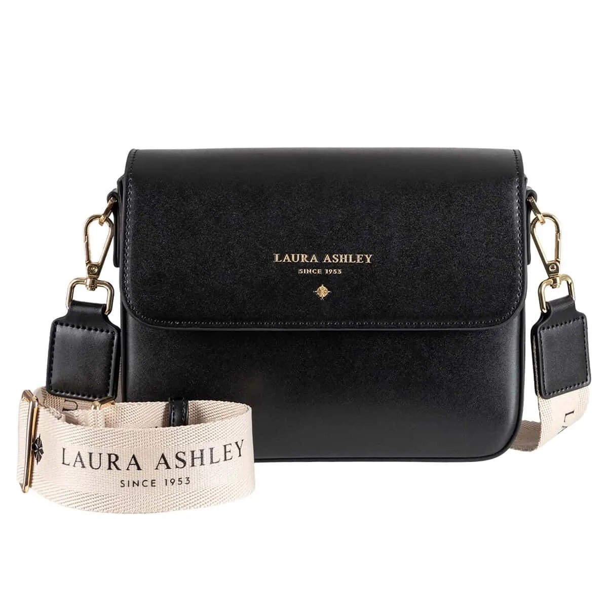 Laura Ashley Siyah Çapraz Çanta 10438