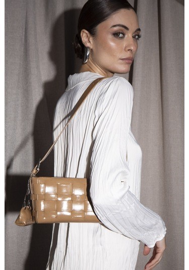 Sisley Kol Çantası Camel SLY 214