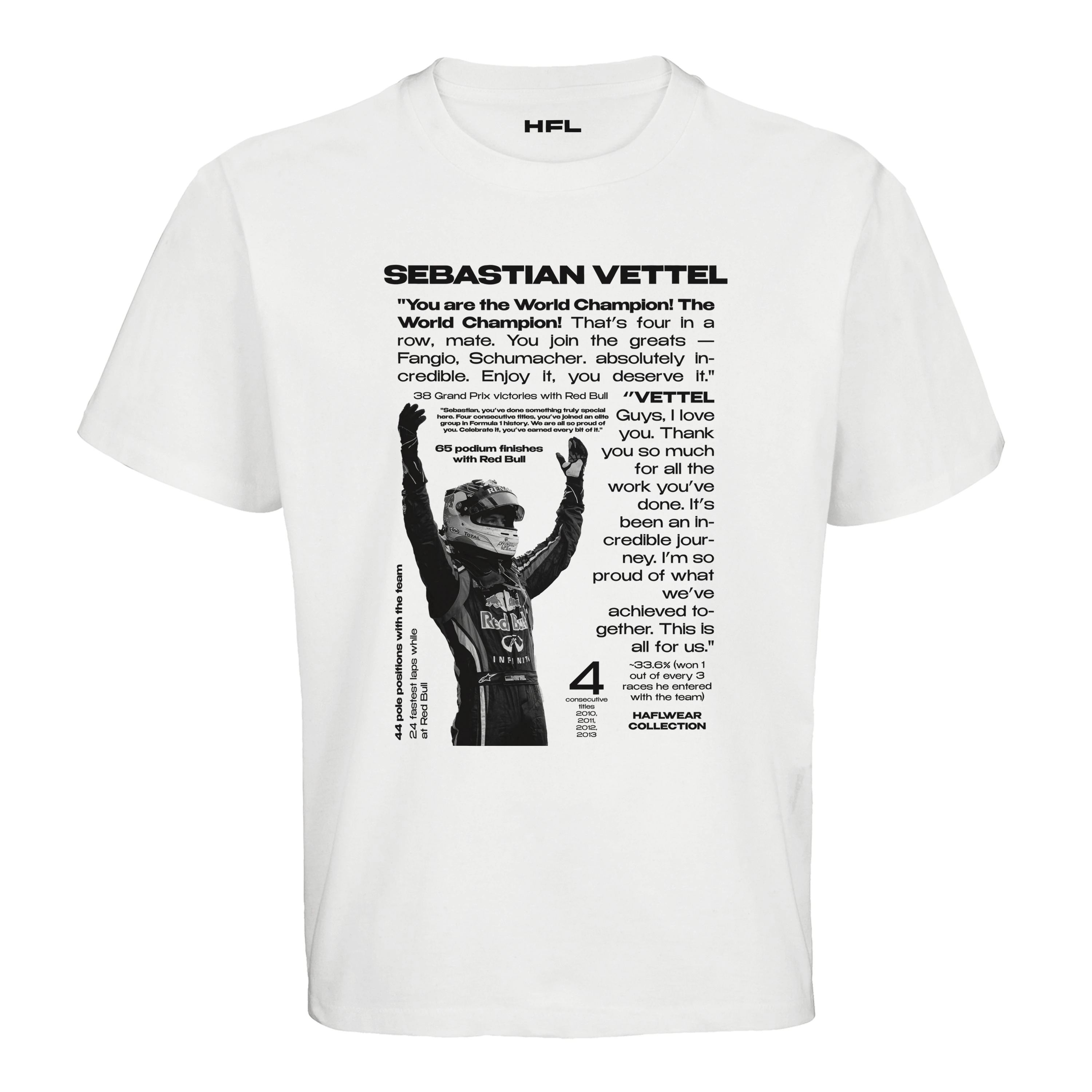 Sebastian Vettel X World Champion / Oversize T-Shirt