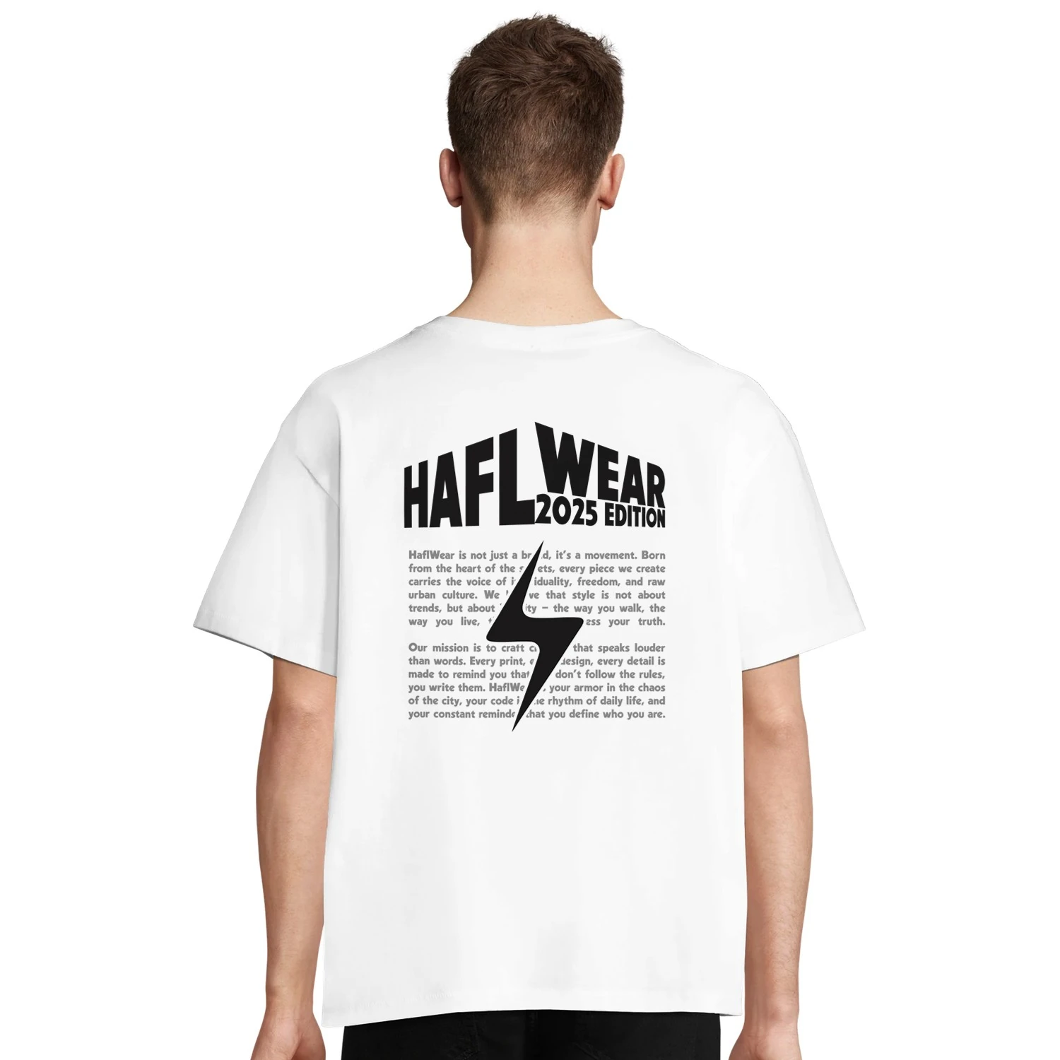 HaflWear 2025 Edition / Oversize T-Shirt