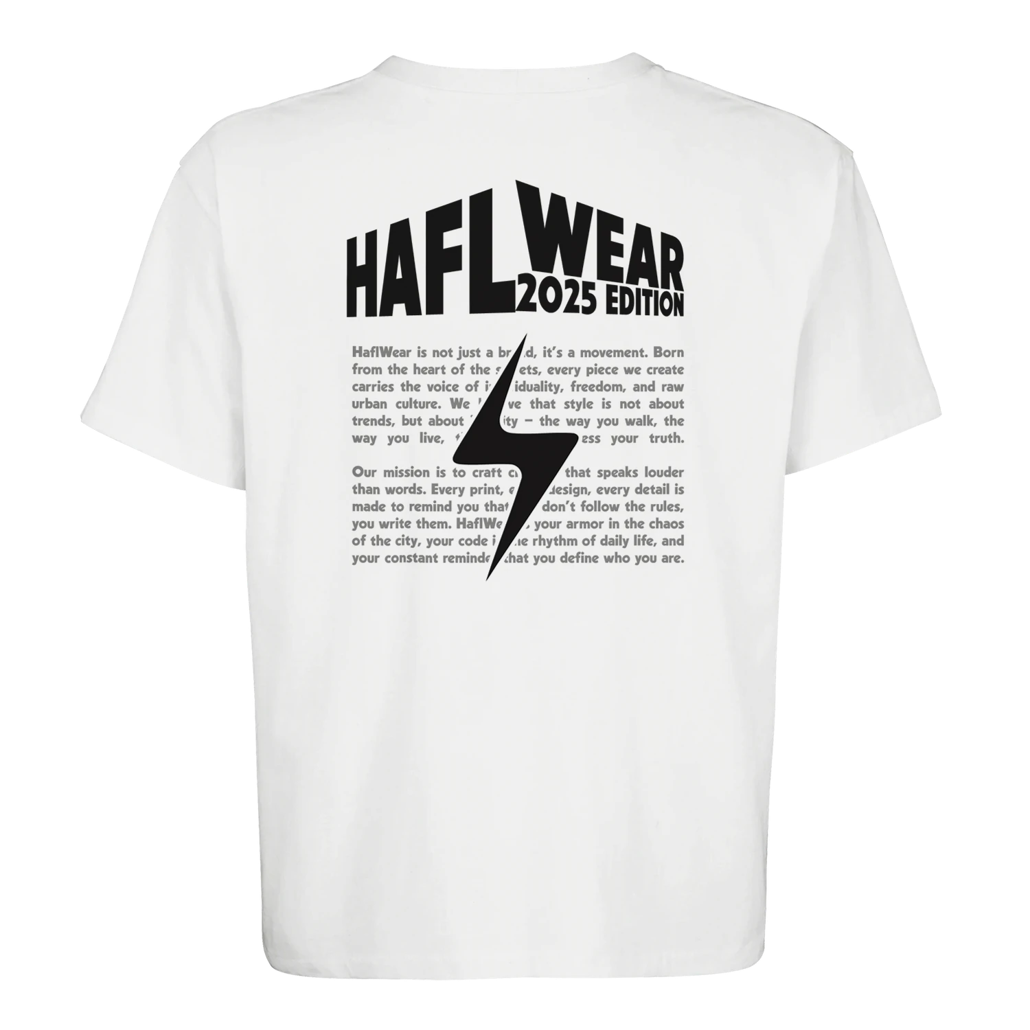 HaflWear 2025 Edition / Oversize T-Shirt