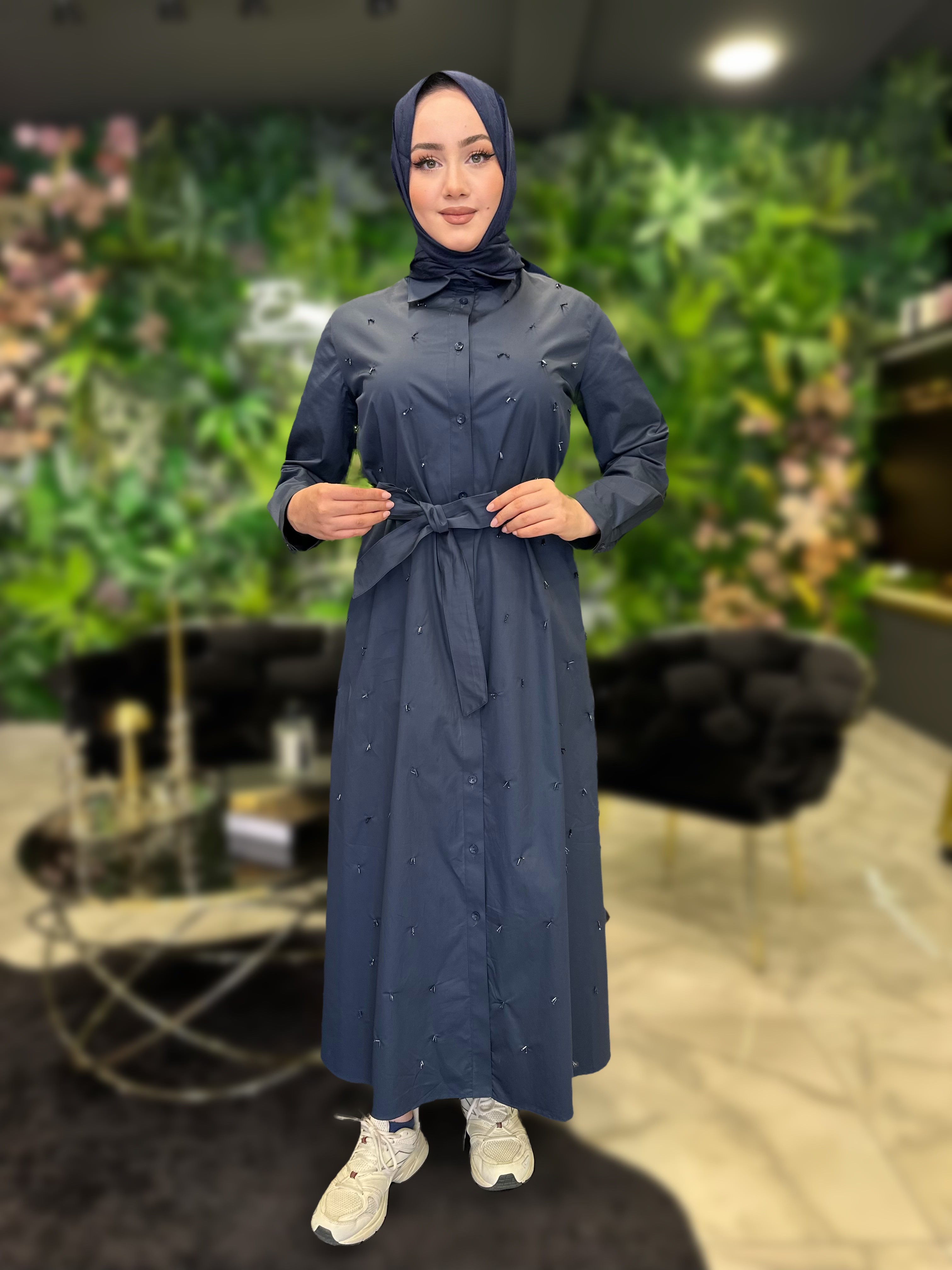 LİSA EXCLUSİVE GÖMLEK ELBİSE 5081 