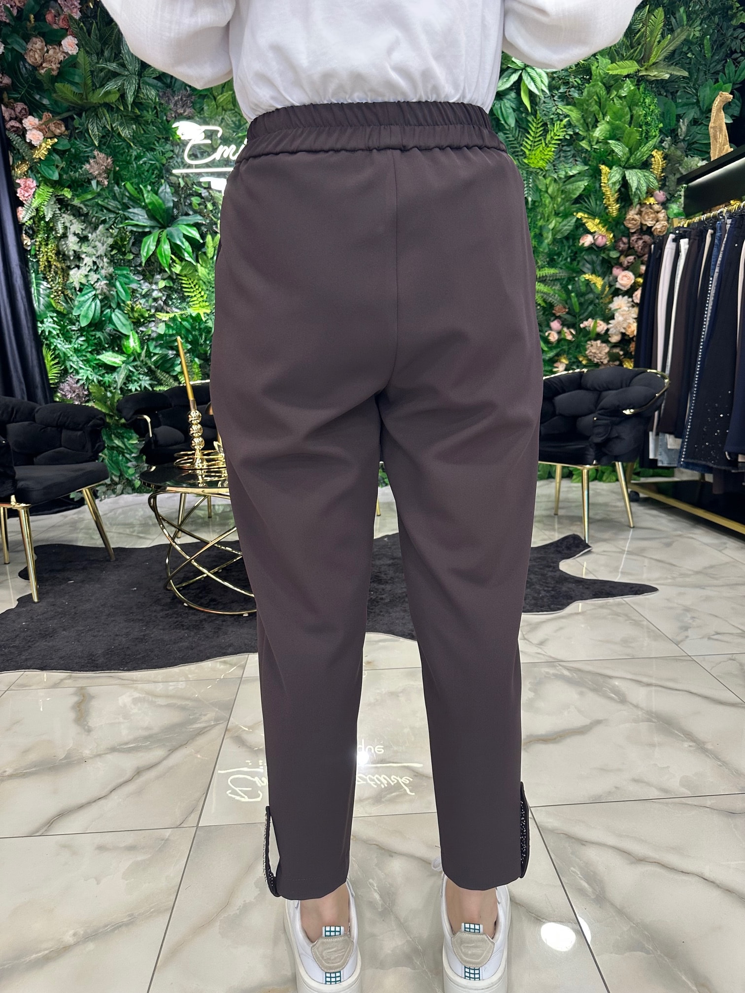 YUSUF ÖZDEMİR PANTOLON 25Y1456 - KAHVE