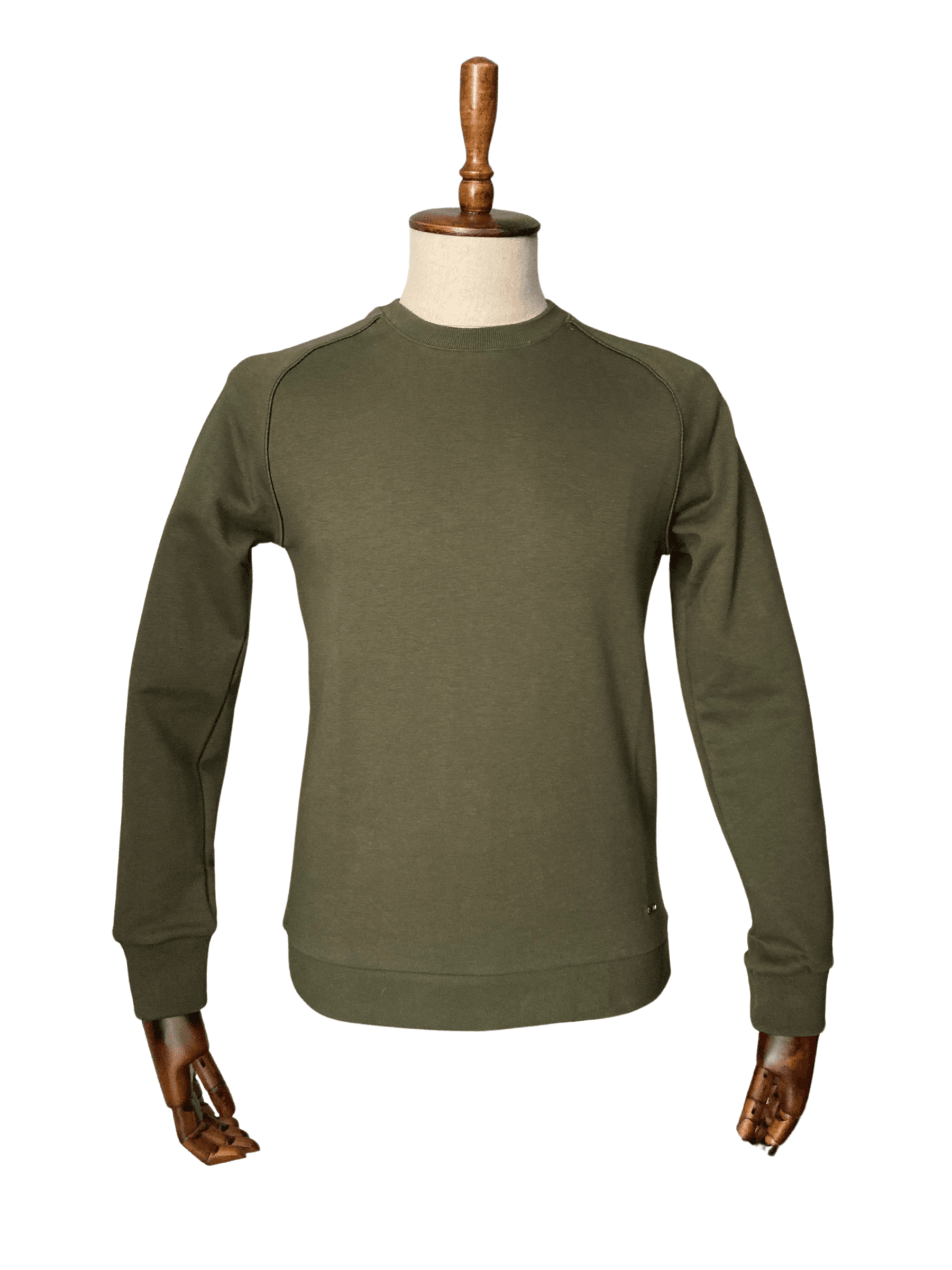 Unisex Kapüşonsuz Sweat - YEŞİL