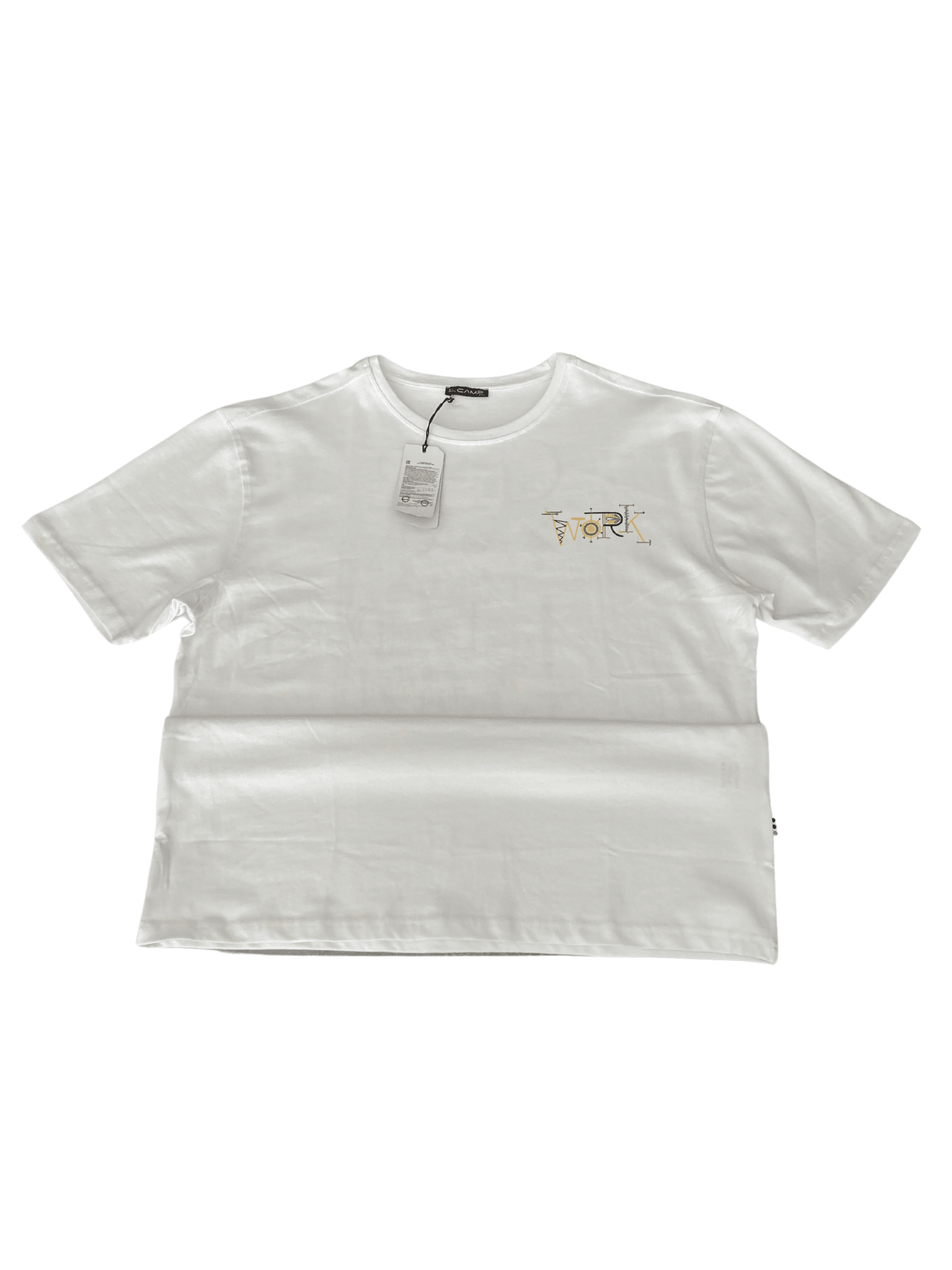 Sırt Baskılı Oversize Tişört