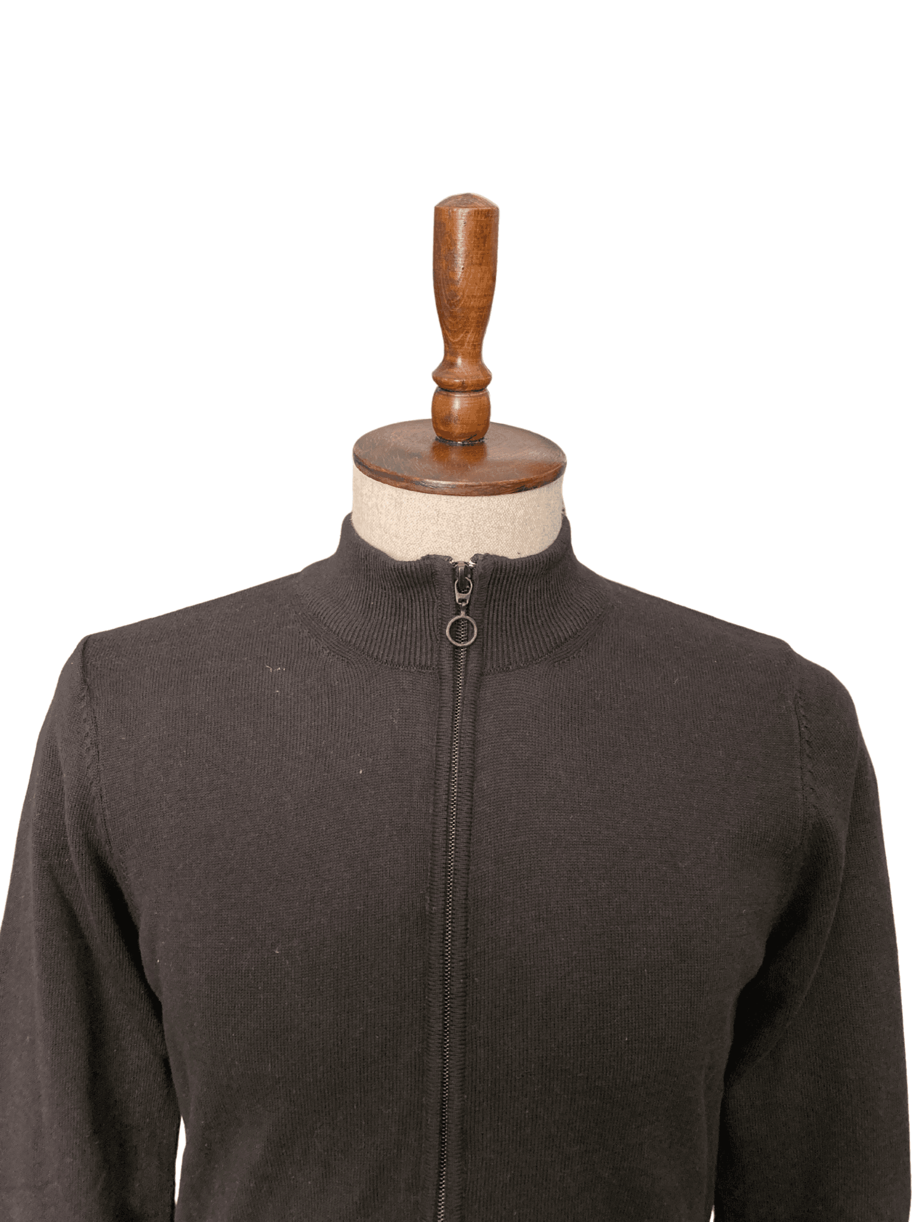 Erkek Fermuarlı Slim Fit Hırka