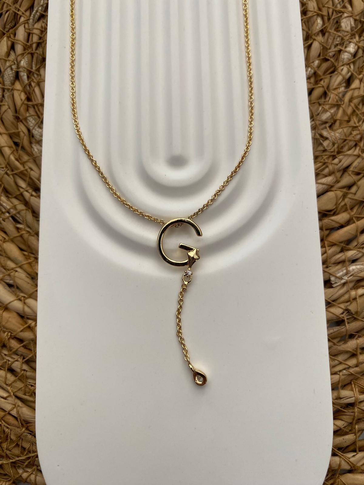 ÇELİK HARF KOLYE G K52