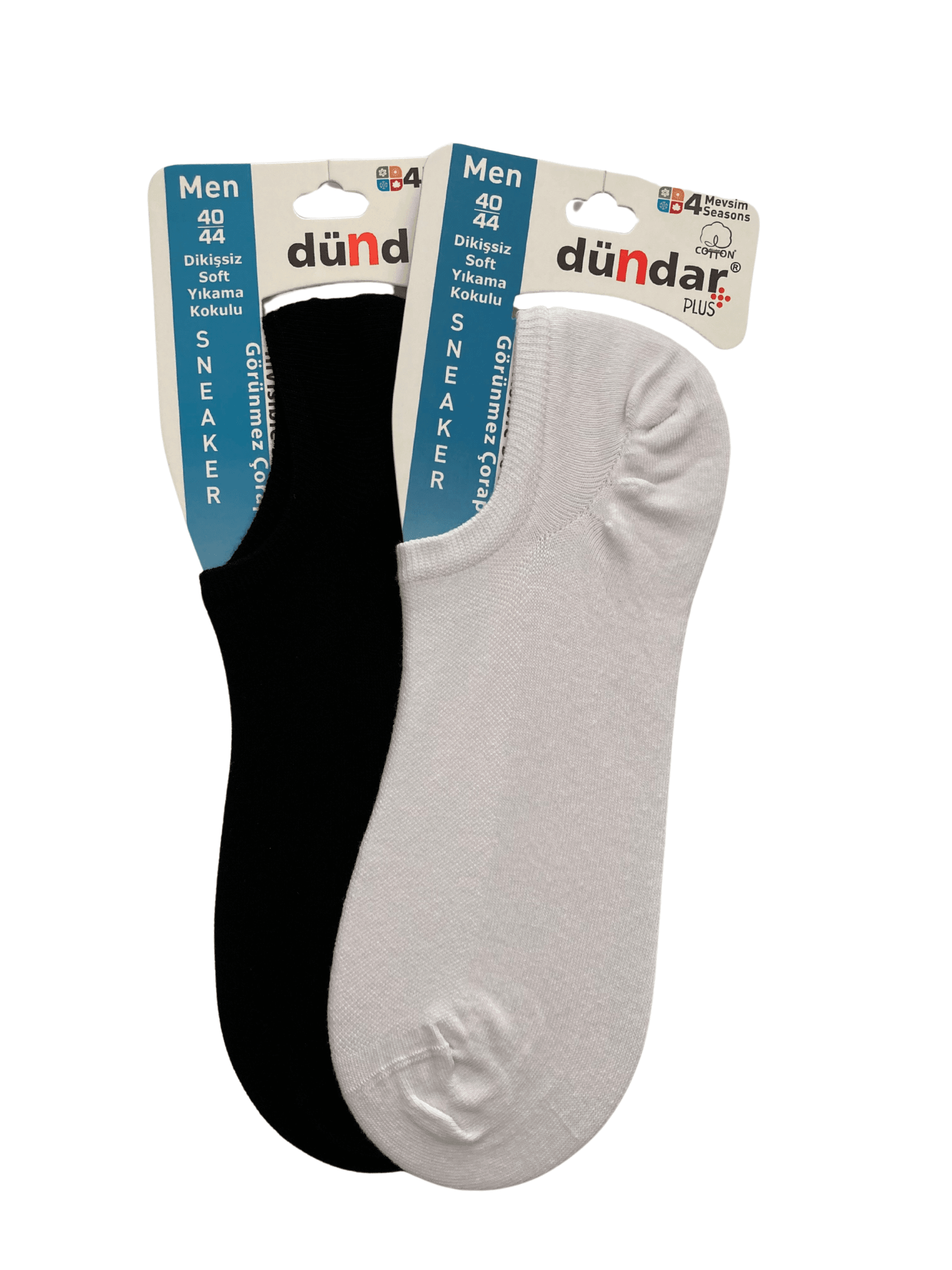 Dündar 4 Mevsim Erkek Pamuklu Sneaker 12'Li