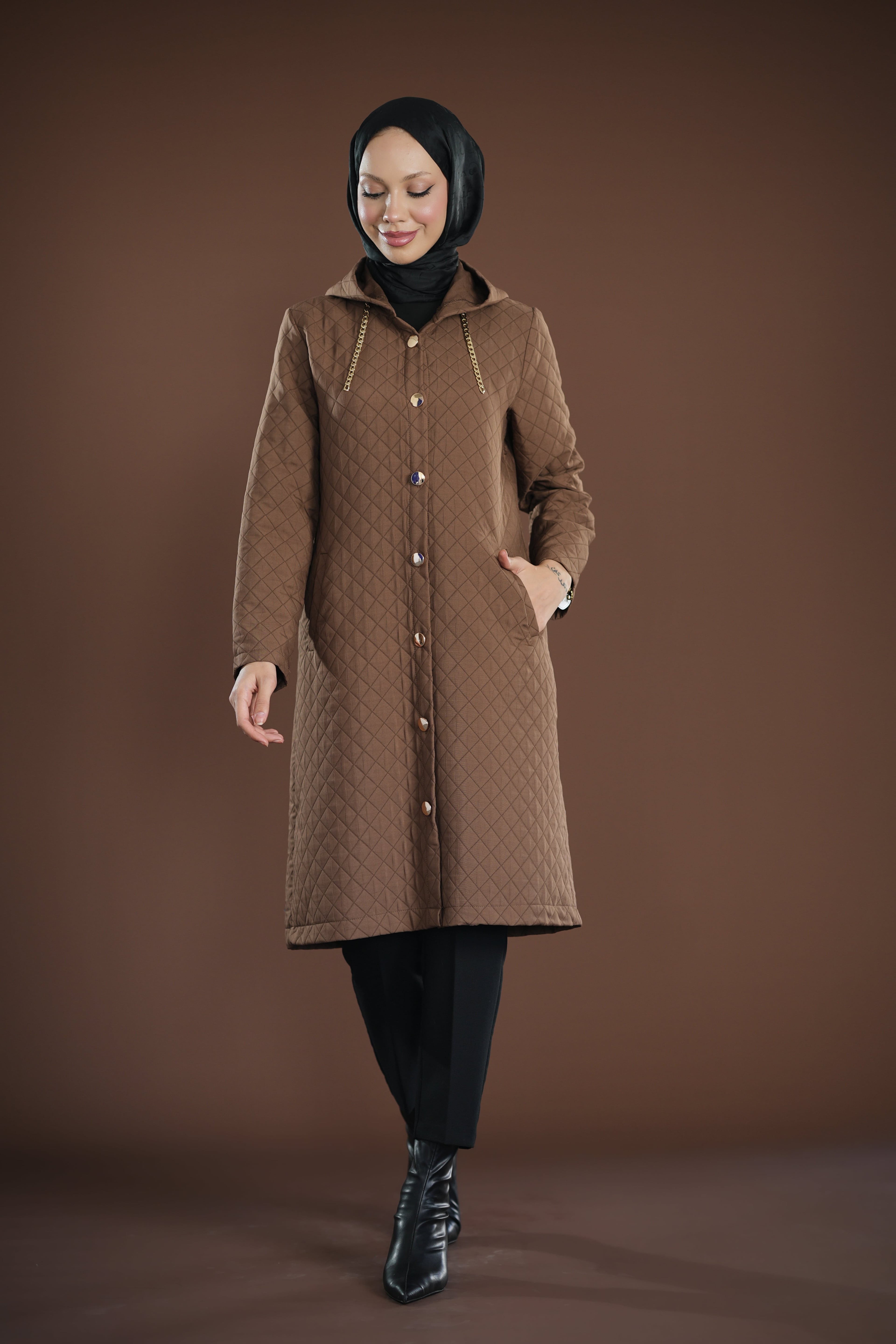 UZUN KOL ARABOY KAPİTONE TRENCH